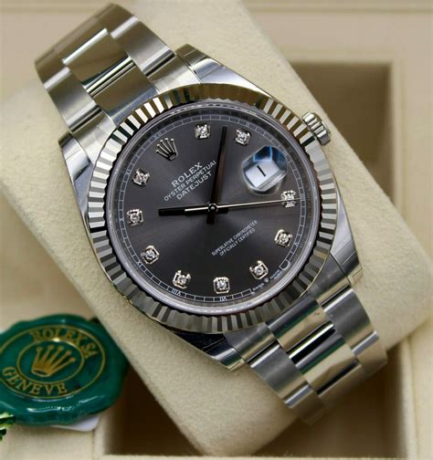 rolex datejust 41 canada|Rolex Datejust 41mm grey dial.